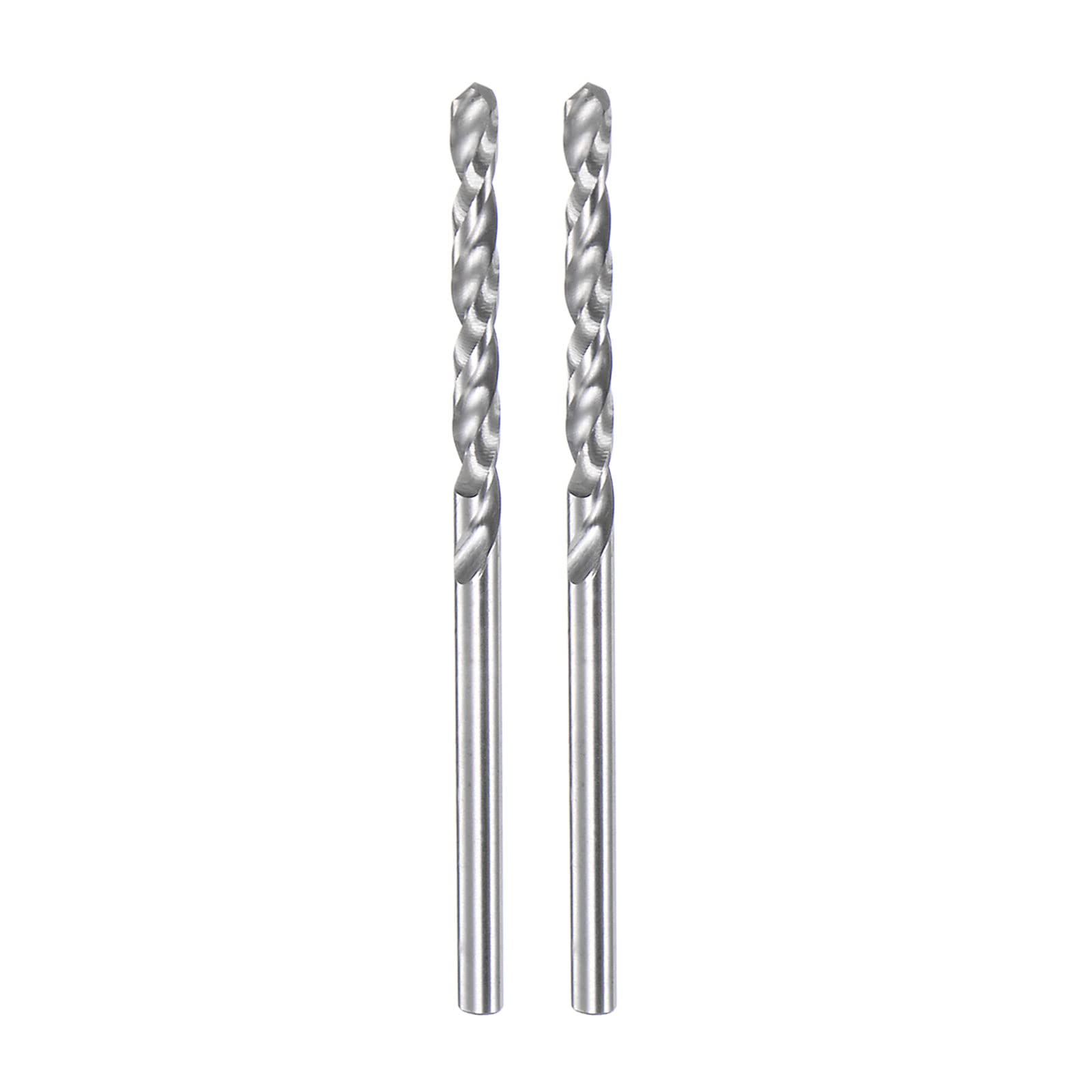 Forets En Carbure Monobloc 2,55 Mm - Lot De 2 Pour Acier Dur, Inox Et Alliages - Haute Précision
