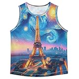 Fácil de lavar: esta camiseta sin mangas para niños se puede lavar a máquina en agua tibia y se seca rápidamente sin perder forma.