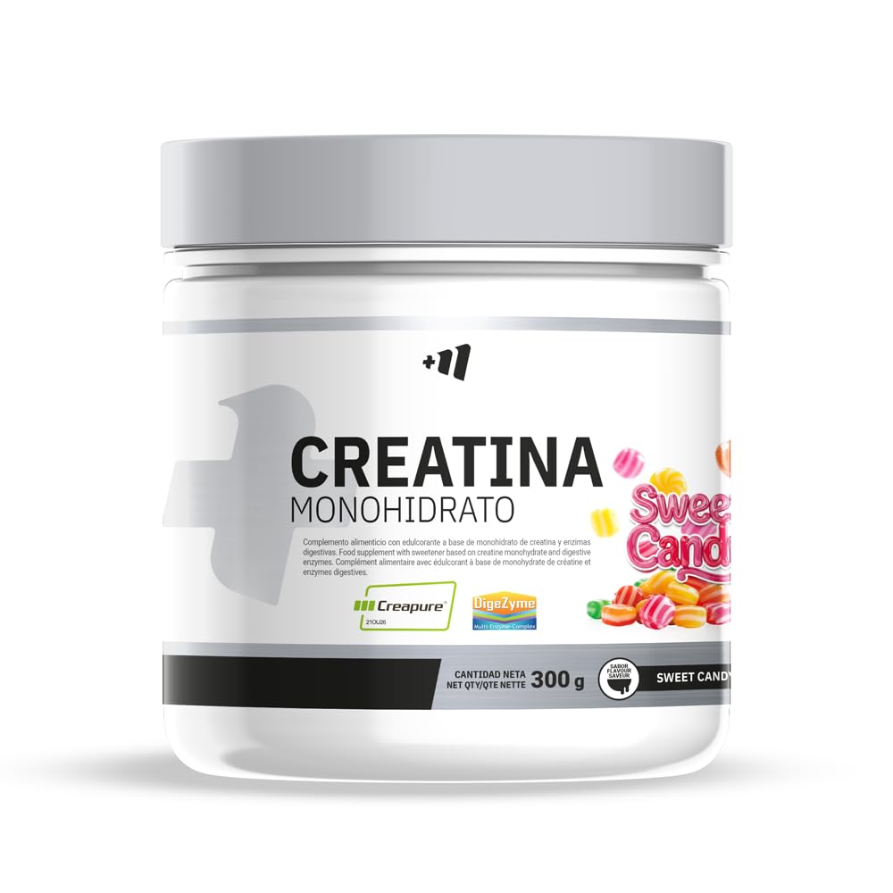 MASmusculo - Creatina Monohidrato Creapure® - en Polvo - Sin Azúcar - 300 g - Bote 3 Meses - Recuperador Muscular - Aumenta Masa Muscular - Sabor Chuches de Sandía — view 16