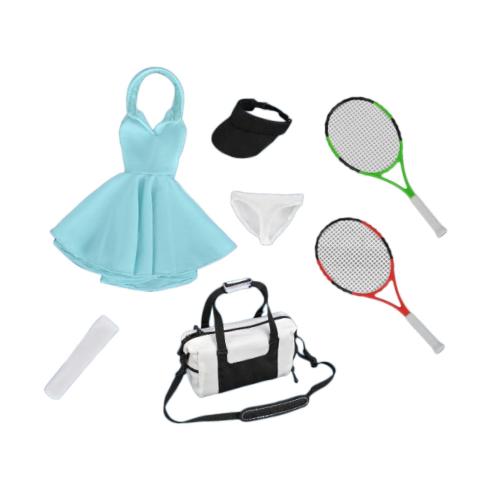 Conjunto Deportivo Tenis Muñeca Escala 1/6