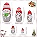 Christmas Santa Nesting Dolls, 5 Christmas Gnome Santa Claus Nesting Dolls Wooden Crafts Matryoshka Russian Doll for Kids Toy Birthday Home Decoration