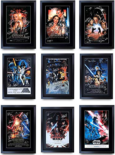 HWC Trading A3 Fri Star Wars Saga Completa Colección La Película