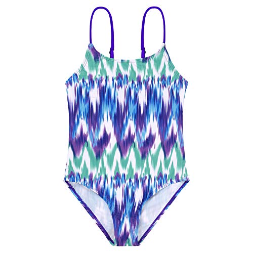 Image of Zando Toddler Swimsuit Girl Size 6M-8Y - Cute Ruffle Sling Adjustable Baby Girl Bathing Suit Kids Swimwear for Beach Wear
