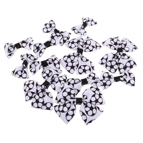 Barrettes nœuds football anti-glisse: accessoires cheveux confortables pour filles