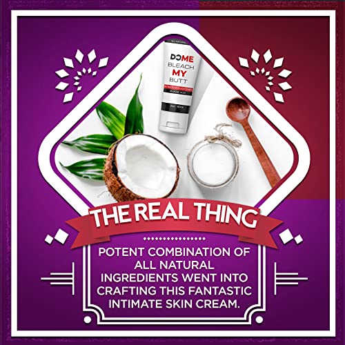 DoMe - Premium Dark Spot Corrector Cream - Intimate Skin Cream for Underarm, Thigh and Intimate Areas - 3% Kojic Acid, All Natural Formula (2oz)