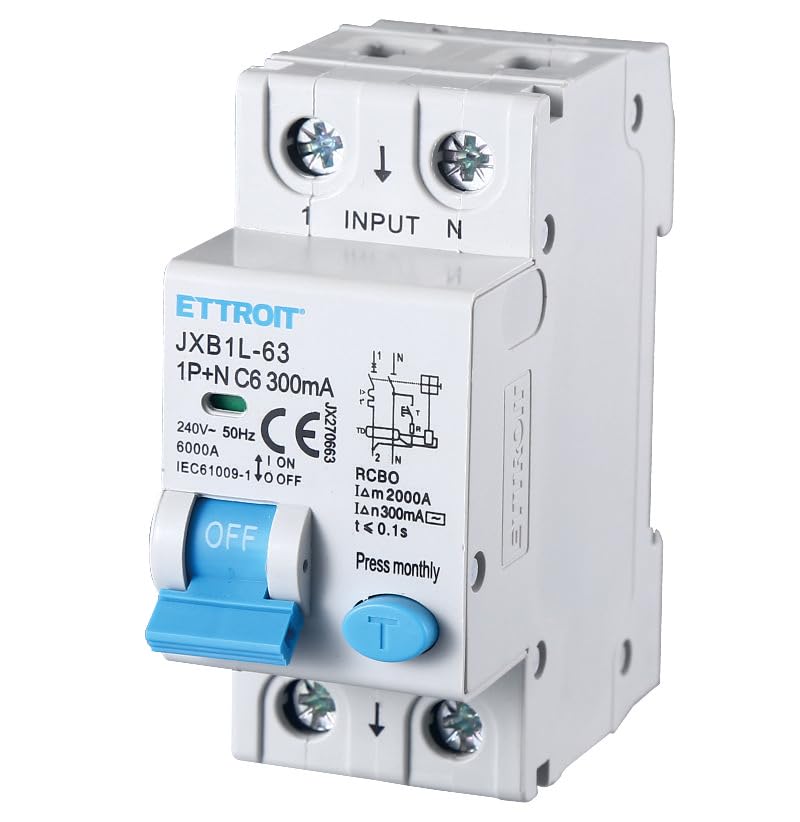 Interruttore Magnetotermico Differenziale 300mA 25A | 1P+N Per Impianti Elettrici - Foto 7