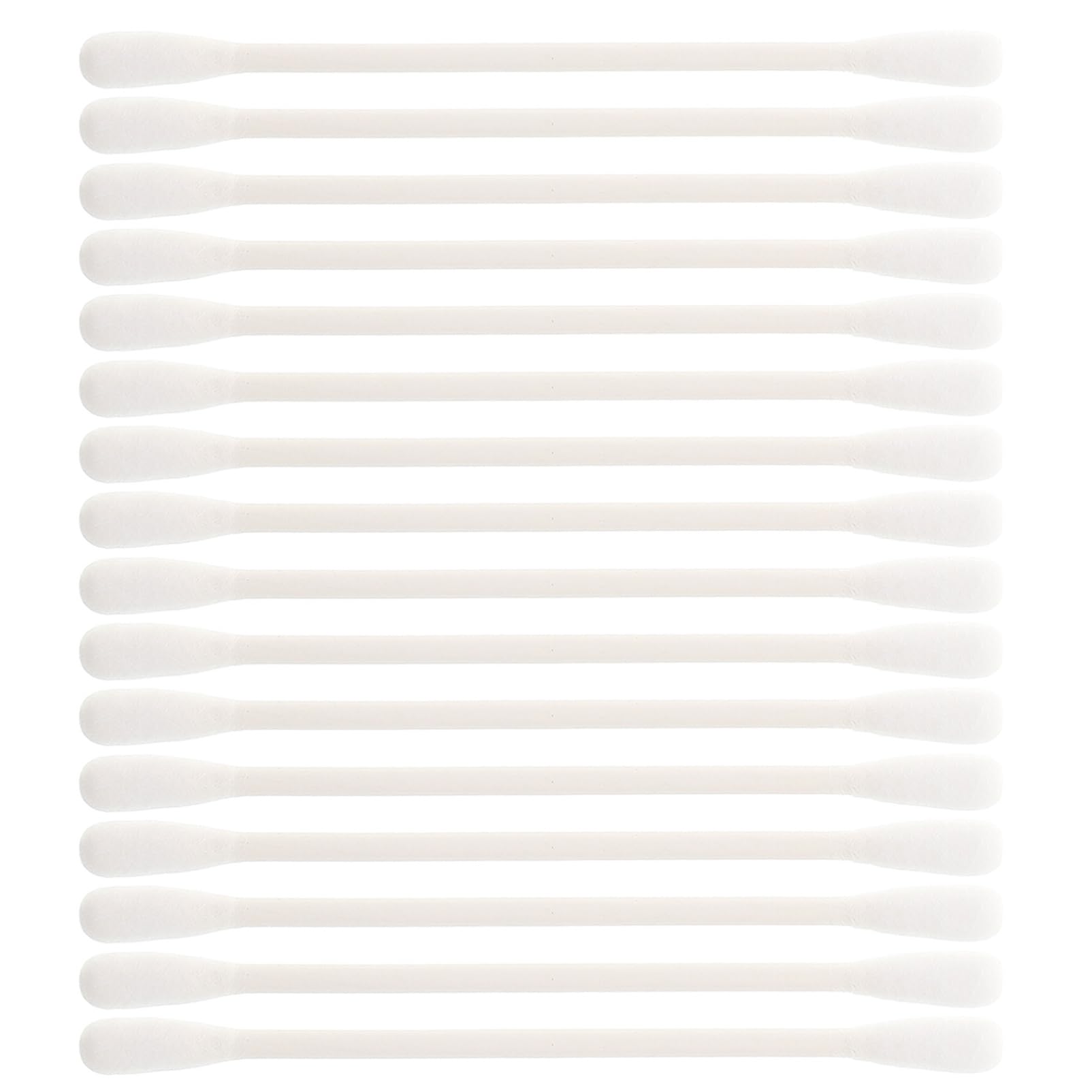 FOMIYES Travel Makeup Removal Swabs 100 Pack Disposable Cotton Swabs Dual Round Tips for Beauty