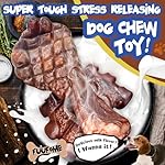 Dog Chew Toys for Aggressive Chewers：2 Pack Indestructible Dog Toy for Large Breed- Tough Nylon Teething Bone Toy to Keep Them Busy - Image 2