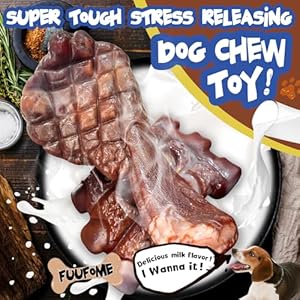 Dog Chew Toys for Aggressive Chewers:2 Pack Indestructible Dog Toy for Large Breed- Tough Nylon Teething Bone Toy to Keep Them Busy Dog Chew Toys for Aggressive Chewers2 Pack Indestructible Dog Toy for Large Breed Tough Nylon Teething Bone Toy to Keep Them Busy