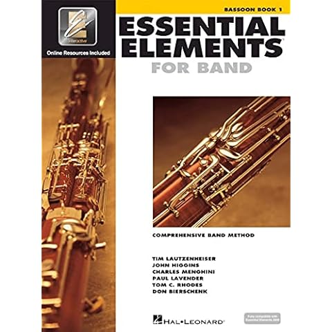 Essential Elements for Band - Bassoon Book 1 with EEi Cover