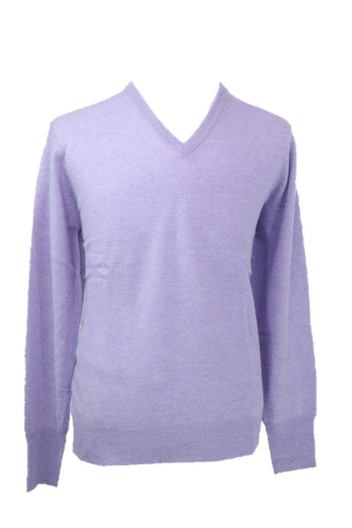 Shephe Men's V Neck Cashmere Sweater