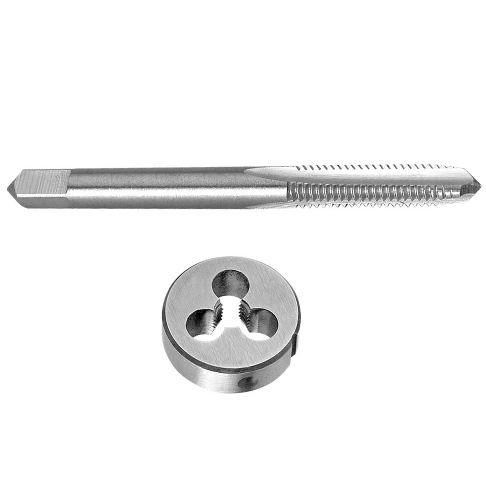 Zestaw gwintowników i narzynek 3/16"-28UN, gwintowniki maszynowe HSS 3/16x28 i narzynki okrągłe