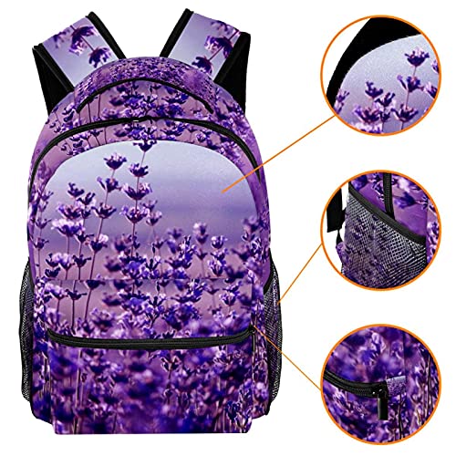 Sac à dos de voyage grand compartiment imprimé tournesol