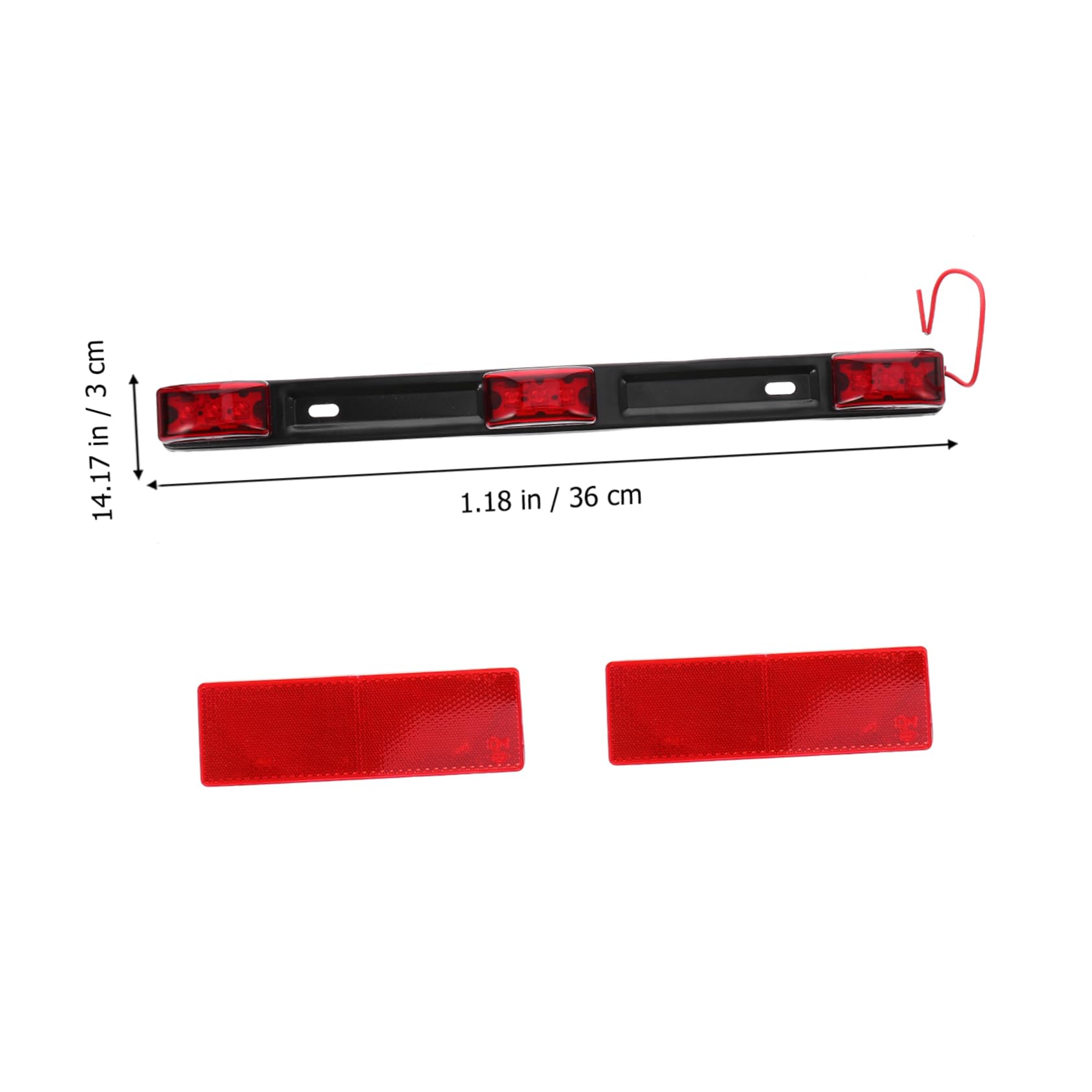 2 Pezzi Barra Luce LED LED per Camion e Luce Posizionamento e Alta Luminosità e Basso Consumo Sicurezza Potenziata per Veicoli Commerciali e Autobus