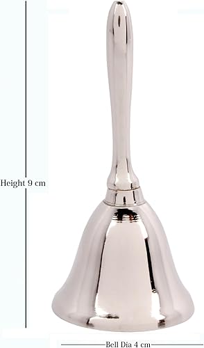 Miniatura 3 de Campana de llamada de latón macizo Campanas de boda de latón pulido Super fuerte