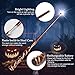 ChampWe Light Up Magic Wizard Wand Rechargeable Illuminating Toy for Kids Witch Collection Cosplay Accessories with Spellbook and Gift Box (Ivy)