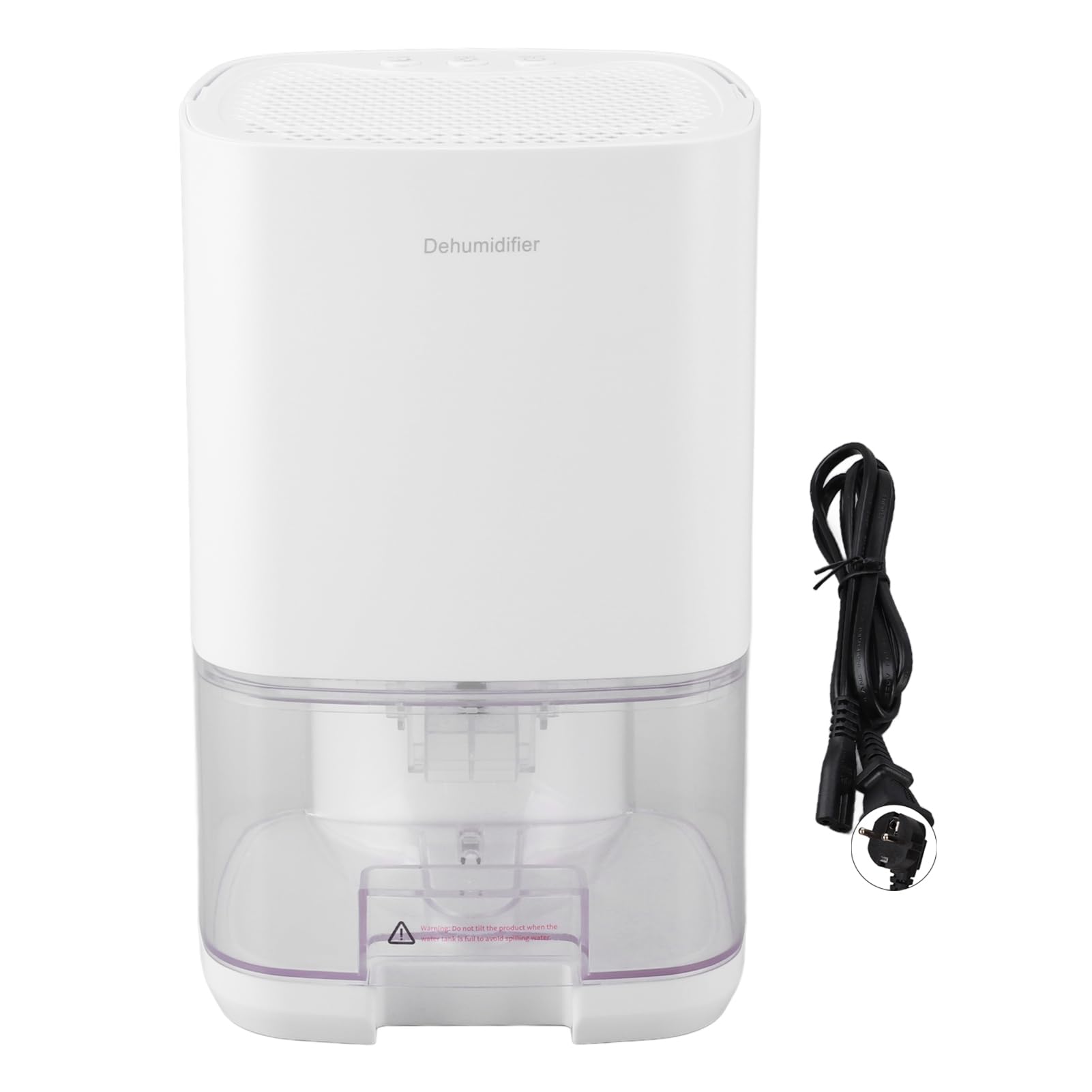 Fdit Deumidificatore Mini 1L Serbatoio 350ml/giorno Spegnimento Automatico con Luce Notturna Colorata, modalità Notte, Funzionamento Silenzioso per Camera da Letto Bagno (Spina europea)