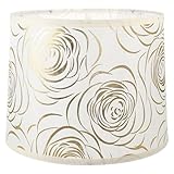 Abat-jour cylindrique : structure simple mais robuste, il protège vos yeux de la lumière vive directe de la lampe, plus fiable, abat-jour pour lampes de table