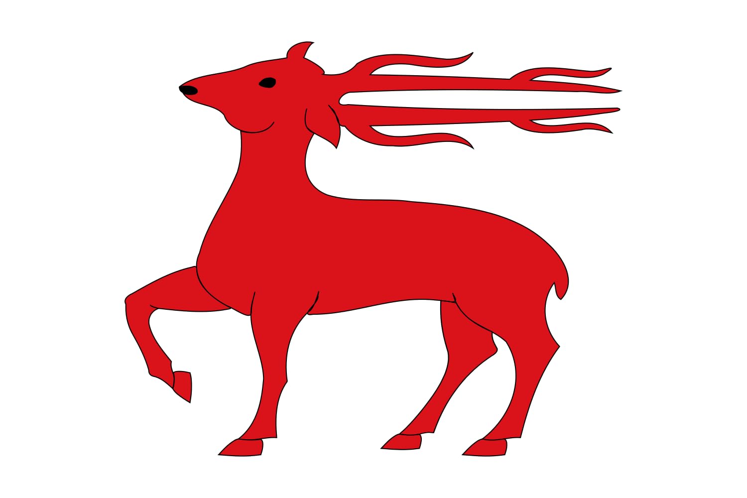 Drapeau XL Savallà del Comtat pour pavoiser votre façade et vos fêtes