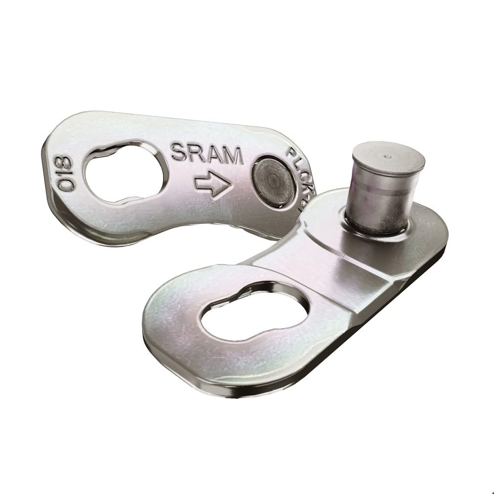 SRAM Powerlock złącze łańcuchowe 12-krotne (1 sztuka) D1 Connector Cadena 12 V srebrny, uniseks dla dorosłych, wielokolorowy