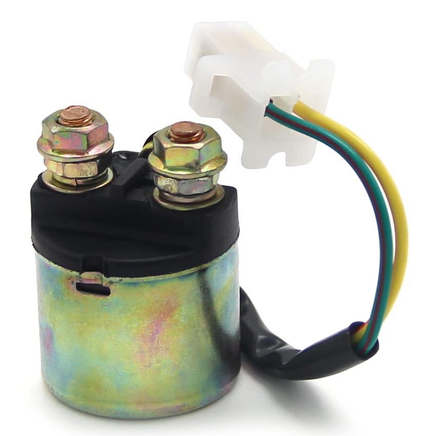 Starter Solenoid Relay Motor Replacement 35850-HC4-000, for Honda TRX125 TRX200 ATC200, for Honda TRX300FW FourTrax 300 1988-2000