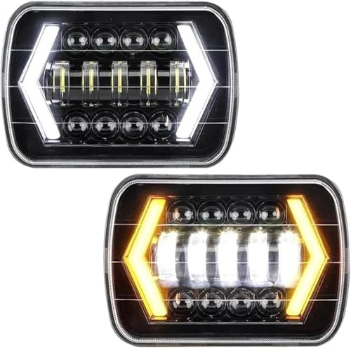 Faros LED de coche 6000K para mejorar visibilidad en Nissan 240S 2