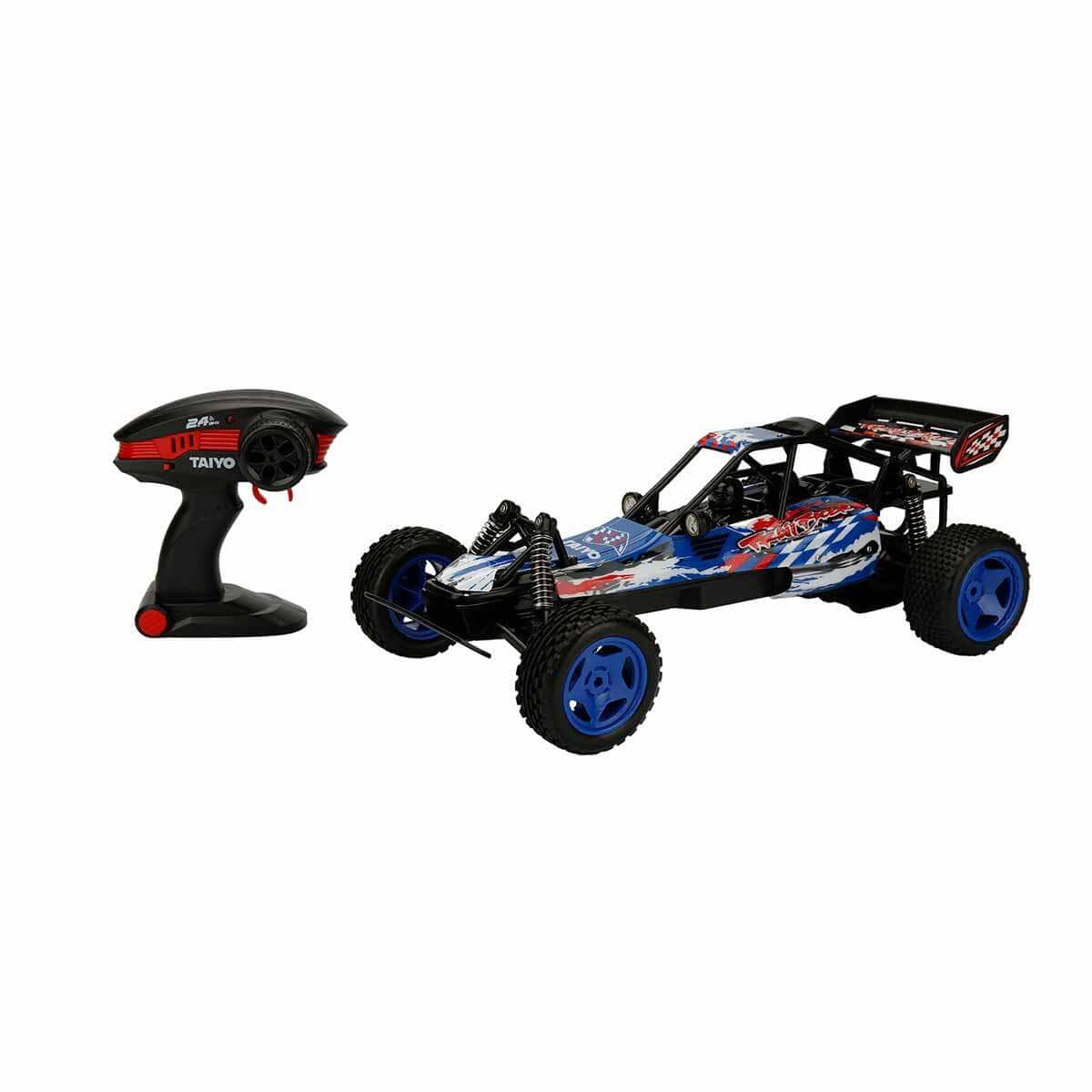 Taiyo 1:8 Radio Control Trailer Racer Car Toy, Blue : Amazon.co.za