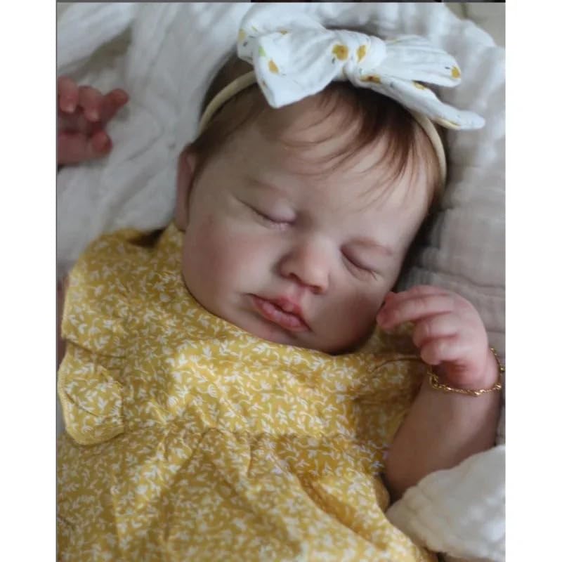 Muñeca Reborn De Silicona Cuerpo Completo De 50 Cm, Articulada, Se Puede Bañar, Con Ropa Y Accesorios, Regalo Hiperrealista