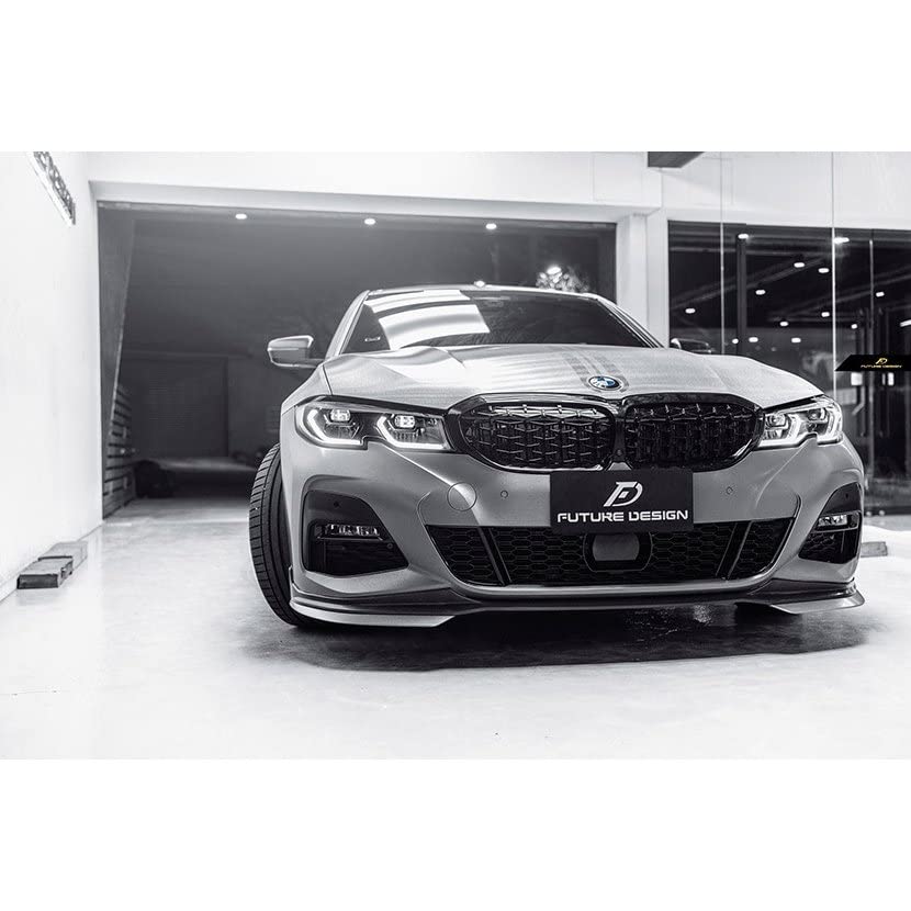 Amazon | BMW 3シリーズ G20 G21 フロント用艶ありブラック