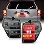 ACANII - For 2010-2020 Toyota 4Runner SUV Smoked Lens Full LED Tube w/Sequential Signal Tail Lights Lamps Left+Right