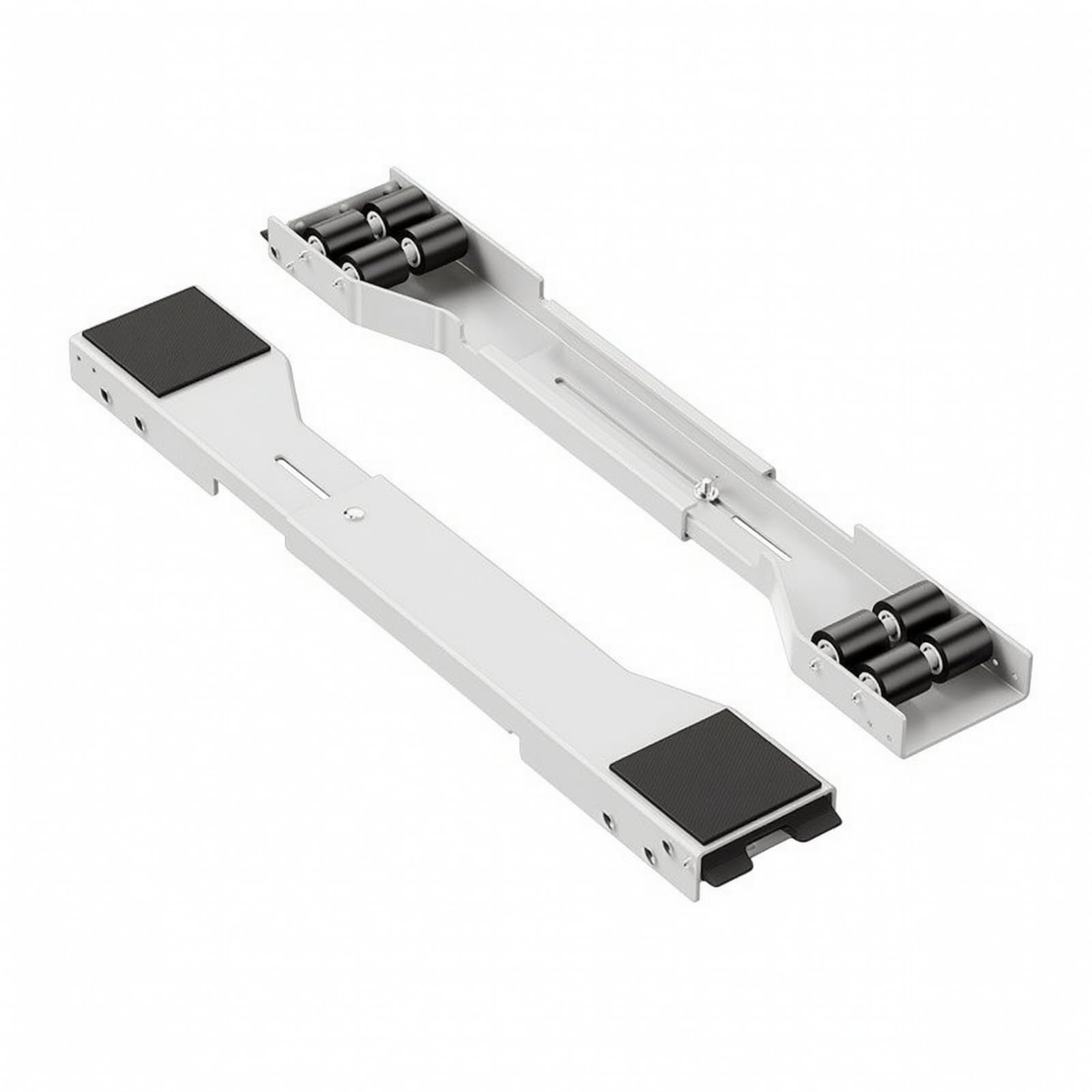 2 Pièces Socle Réglable pr Lave-Linge | Amortisseurs Vibratio, Support Mobile Rltes en Catchc, Stable, Base Mobile pr Appareil, Buanrie,