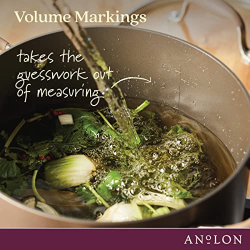 Anolon Advanced Home Hard Anodized Nonstick Cookware/Pots and Pans Set, 9 Piece - Bronze by Anolon - Image 8