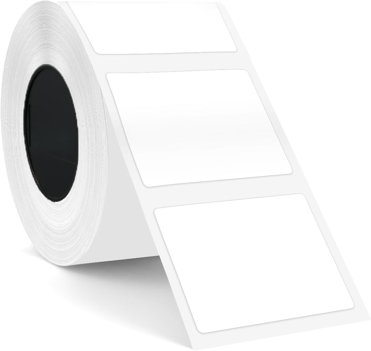 SUPVAN T50M Series Label Maker Tape, 1.57'' × 1.18'' (40mm × 30mm) 250 Labels/Roll Genuine Laminated Thermal Label Tape Refill, Waterproof Oilproof