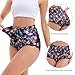 Women's Briefs Underwear Cotton High Waisted Panties for Women Pack Tummy Control Ladies Panty Fashion Multipack(A Assorted,XL)