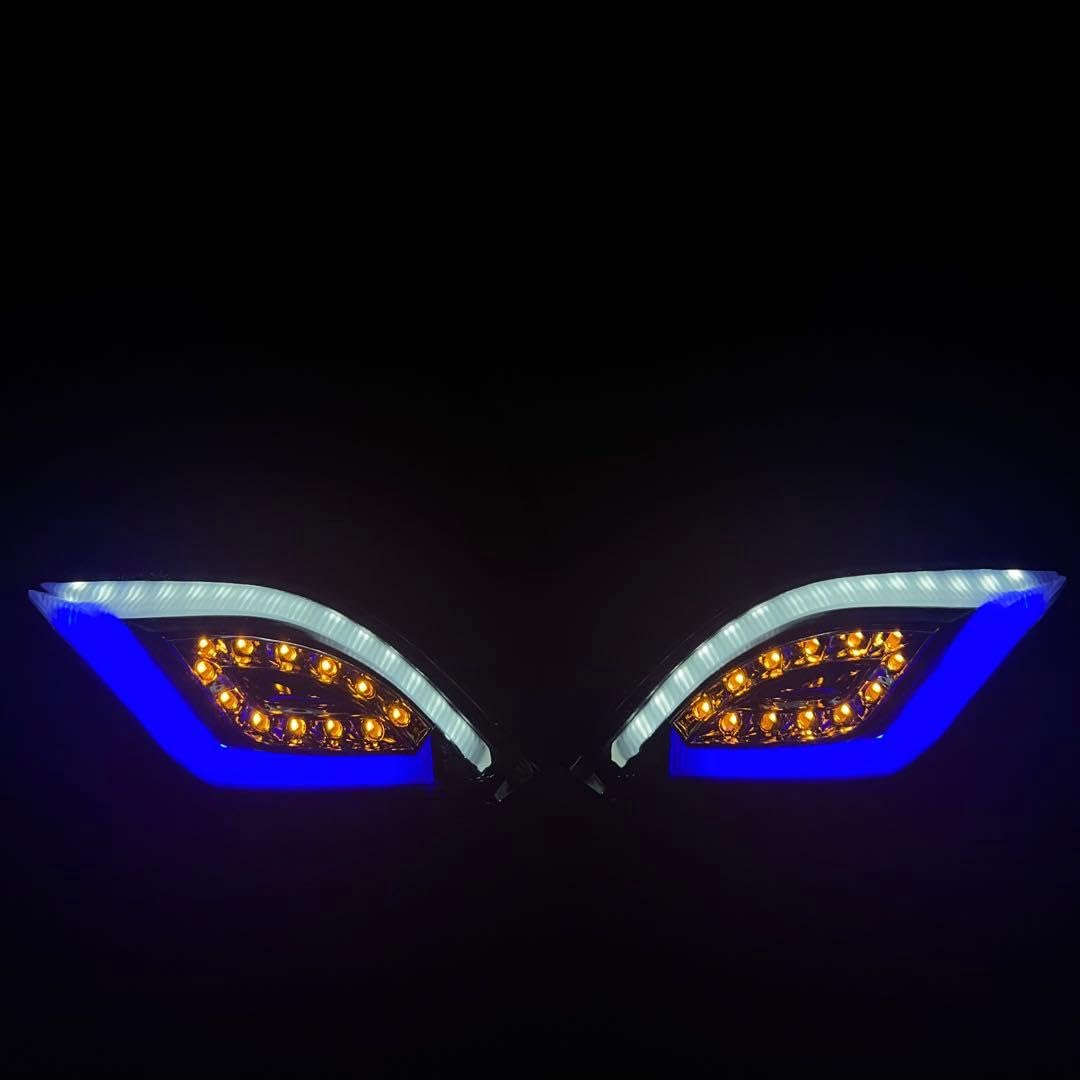 Amazon | 【配線加工済】 シグナス3型 ウィンカー ブルー ドラゴンアイ