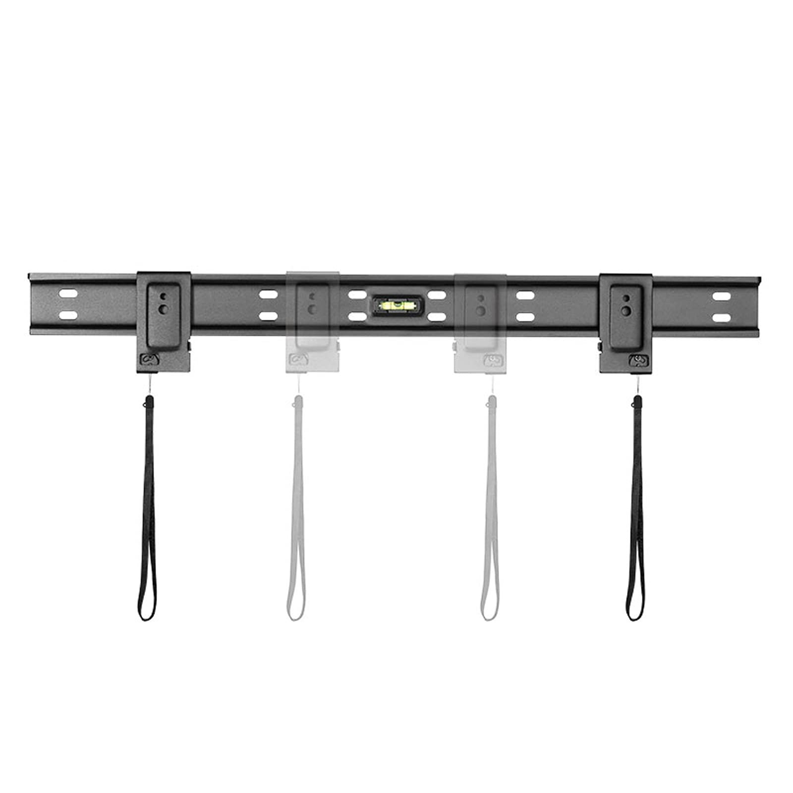 tv Stand Staffa TV a parete universale for la maggior parte delle TV a 37-70 pollici Appartamento Appartamento TV a basso profilo fisso Staffa for montaggio a parete TV Ultra Slim Roby Steel TV Stand