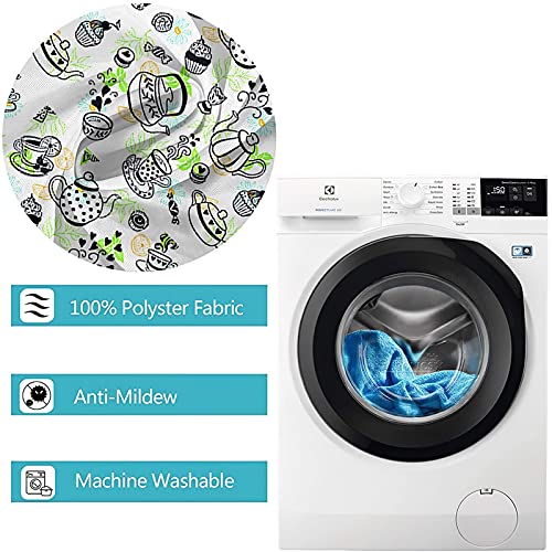Rideau de douche polyester KnSam 165x200cm imperméable et lavable - 6
