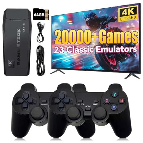 Febotak Retro Gaming Console Stick con 2.0000+ Juegos,...