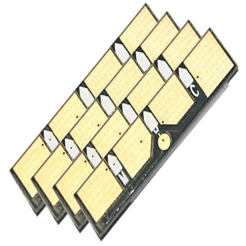 Made in USA chips - Samsung CLP-320/CLP-325W/CLX-3185FW Toner Chips Combo - 4 Pack (BCMY)