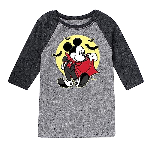 Disney Mickey & Friends - Mickey Vampire - Toddler and Youth Raglan Graphic T-Shirt