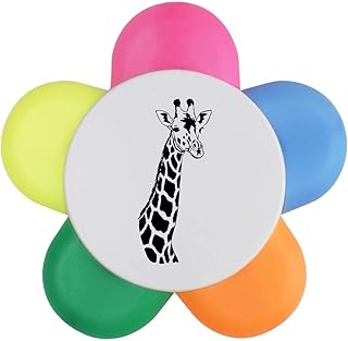 Azeeda 'Giraffe Head' Flower Shape Highlighte...