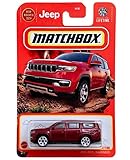 Matchbox 2022 Jeep Wagoneer, 1:64 Scale Diecast Model, Red, 97/100