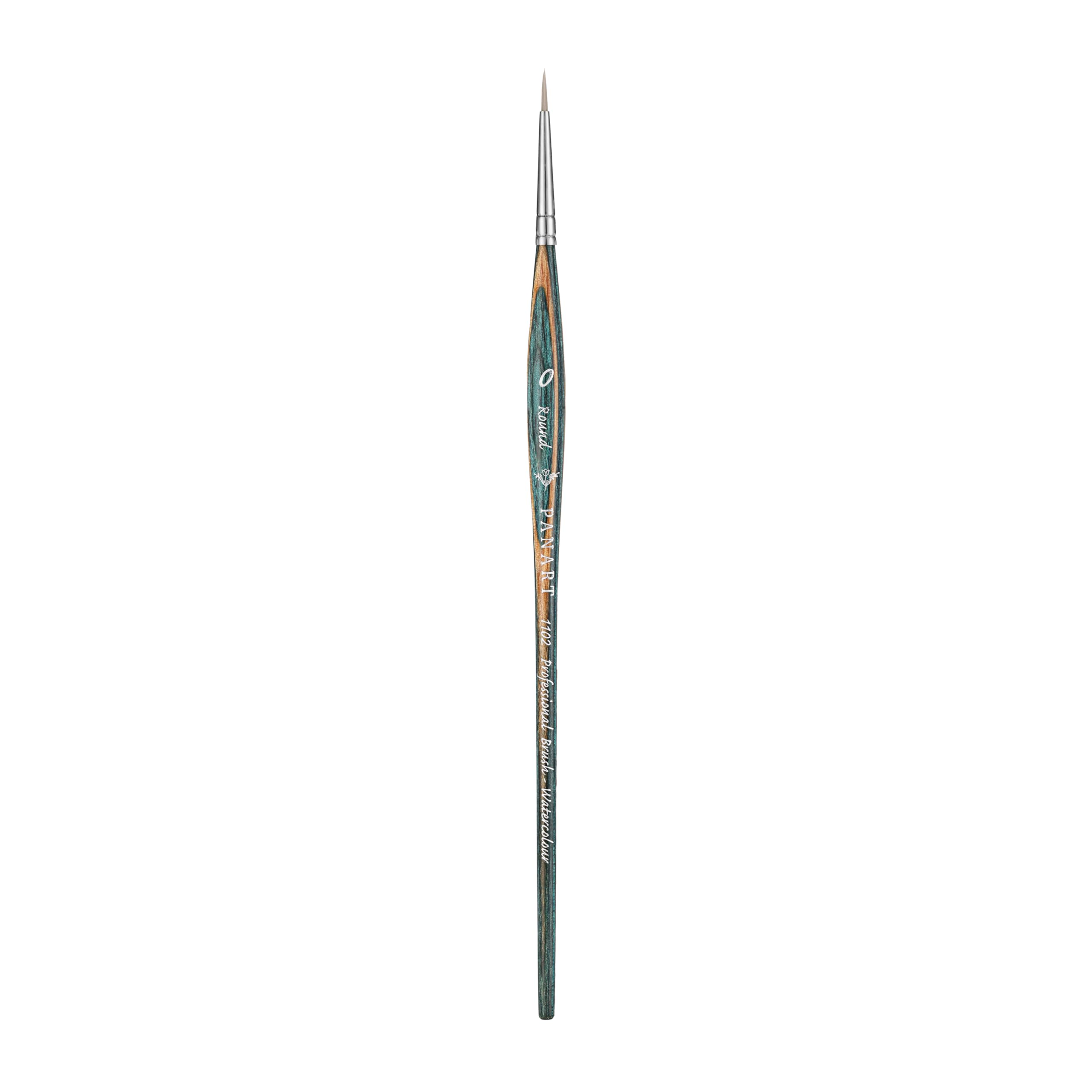 Pan Art Synthetic Round Brush No. 00 – Watercolour & Gouache Paintbrush