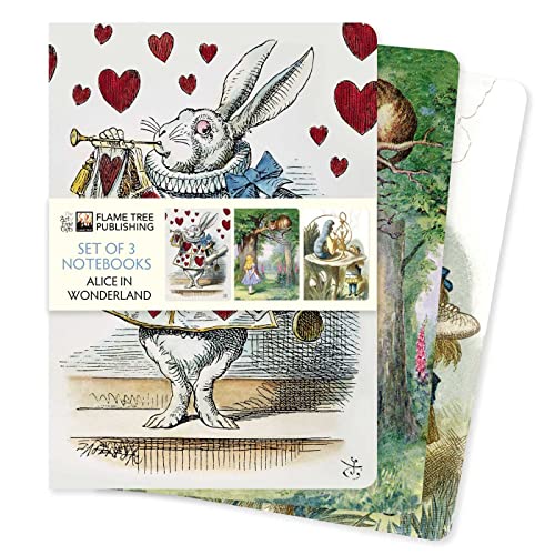 Alice in Wonderland Set of 3 Standard Notebooks (Standard Notebook Collection) image 4