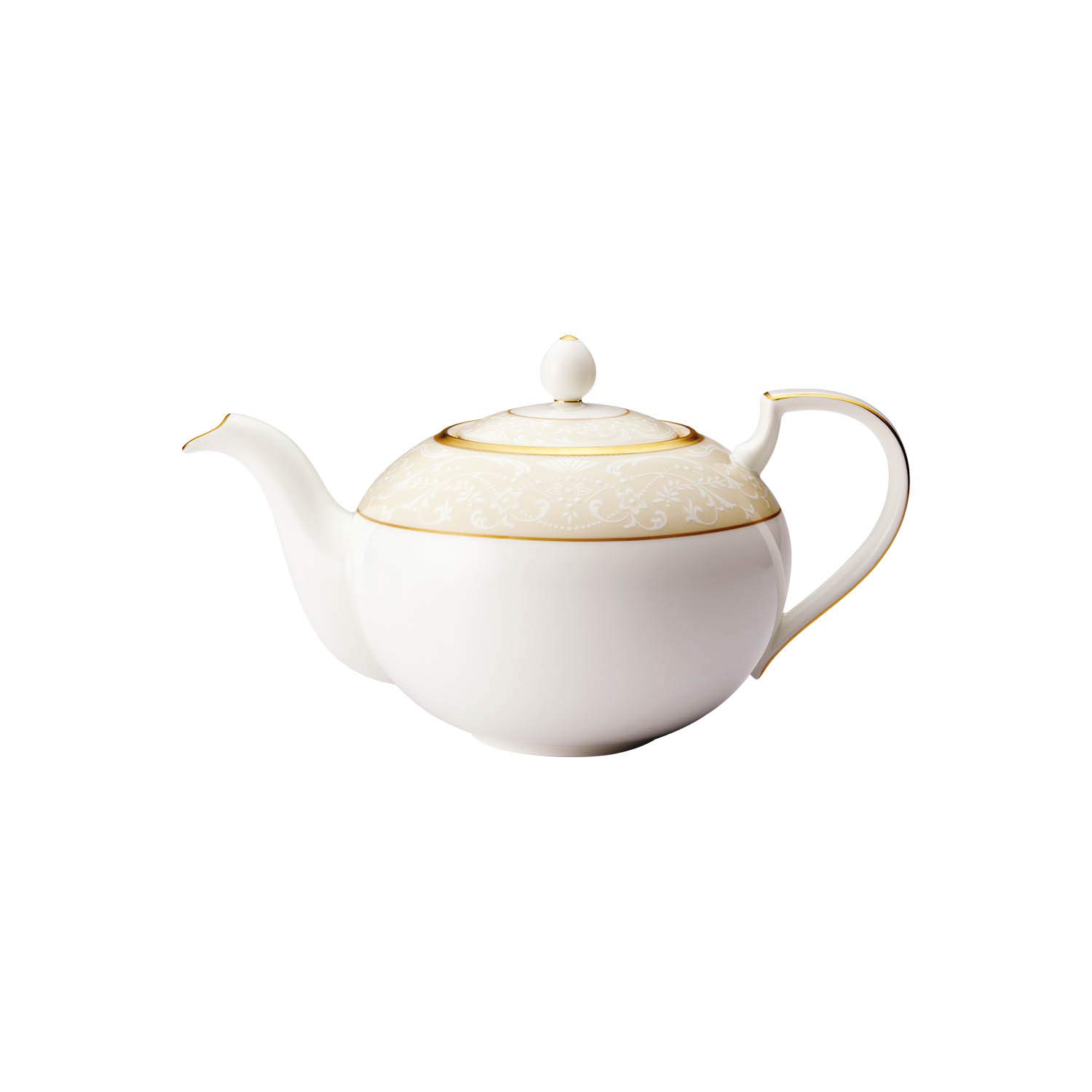 Amazon｜Noritake ノリタケ ティー ポット 1090cc ホワイトパレス