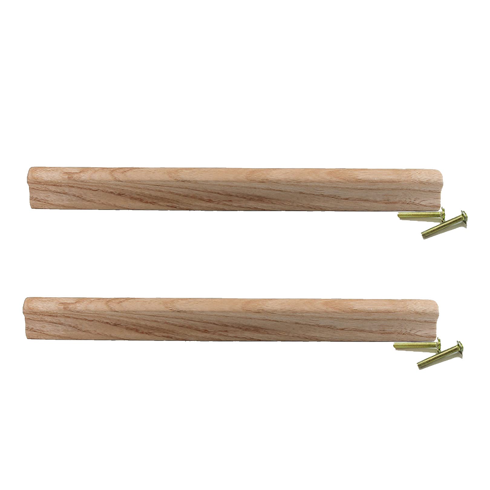 Poignée de porte coulissante en bois massif grand entraxe 416mm