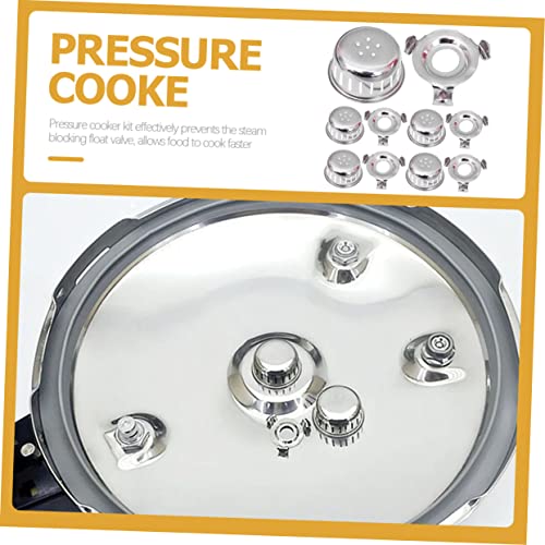 Kit de 10 piezas de tapas y soportes bloqueadores para ollas a presión SHOWERORO, piezas de repuesto compatibles para ollas a presión eléctricas, fáciles de instalar, sellador para mejorar el rendimiento de cocción miniatura 5