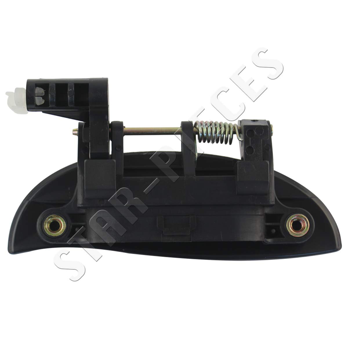 Maniglia Apriporta Per Hyundai - Interna Anteriore Sinistra Con Leva Cromata | Ricambio Auto Nero