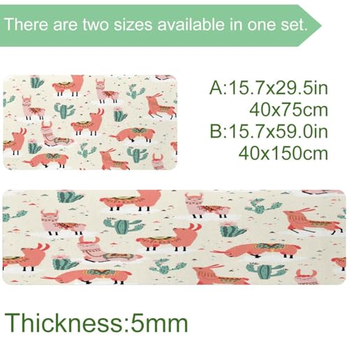 Alfombrilla de cocina absorbente para pasillo y lavandería con llamas 4