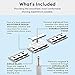 ROCKWELL RAZORS 6C Double-Edge Safety Razor with 6 Adjustable Shave Settings and 5 Blades